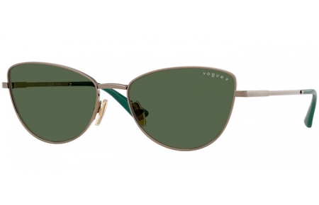Lunettes de soleil - Vogue eyewear - VO4324S - 51389A  BRONZE // DARK GREEN POLARIZED