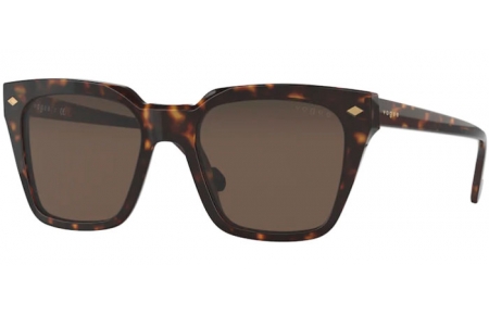 Sunglasses - Vogue eyewear - VO5380S - W65673 DARK HAVANA // DARK BROWN