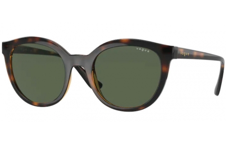 Sunglasses - Vogue eyewear - VO5427S - W65671 DARK HAVANA // DARK GREEN