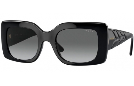 Lunettes de soleil - Vogue eyewear - VO5481S - W44/11 BLACK // GREY GRADIENT