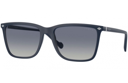 Sunglasses - Vogue eyewear - VO5493S - 30564L  MATTE DARK BLUE // GREY GRADIENT BLUE