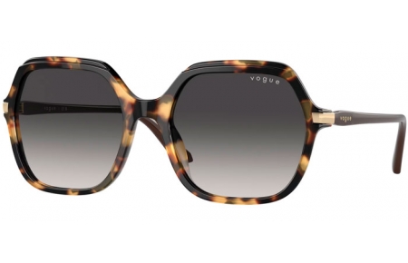 Sunglasses - Vogue eyewear - VO5561S - 26058G  YELLOW TORTOISE // GREY GRADIENT BLACK