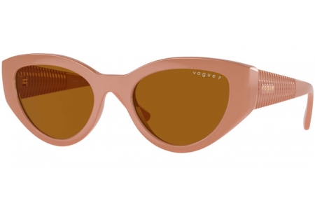 Sunglasses - Vogue eyewear - VO5566S - 312183  BEIGE // DARK BROWN POLARIZED