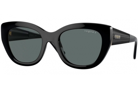Sunglasses - Vogue eyewear - VO5567S - W44/81 BLACK // DARK GREY POLARIZED