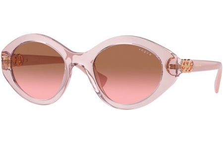 Lunettes de soleil - Vogue eyewear - VO5576SB - 294214  TRANSPARENT PINK // PINK GRADIENT BROWN