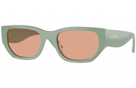 Lunettes de soleil - Vogue eyewear - VO5586S - 3161/3 LIGHT GREEN // BROWN