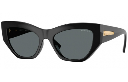 Gafas de Sol - Vogue eyewear - VO5607S - W44/81 BLACK // DARK GREY POLARIZED