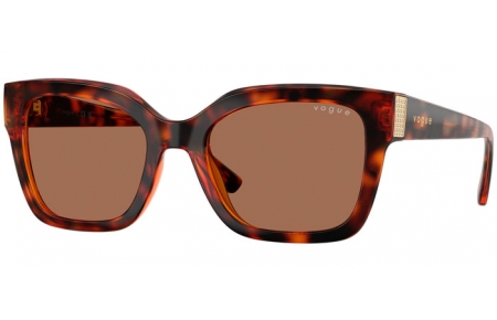 Lunettes de soleil - Vogue eyewear - VO5613SB - W65673  DARK HAVANA // DARK BROWN