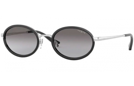 Sunglasses - Vogue eyewear - VO4167S - 323/11 SILVER BLACK // GREY GRADIENT