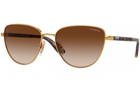 Lunettes de soleil - Vogue eyewear - VO4286S - 280/13 GOLD // BROWN GRADIENT