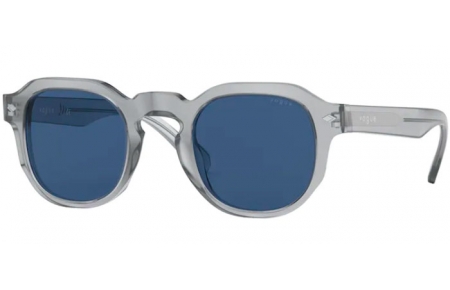 Sunglasses - Vogue eyewear - VO5330S - 282080 GREY TRANSPARENT // DARK BLUE