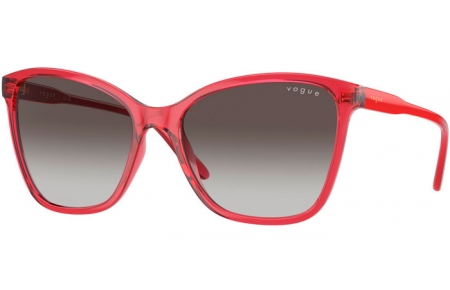 Gafas de Sol - Vogue eyewear - VO5520S - 30848G  TRANSPARENT RED // GREY GRADIENT