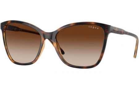 Lunettes de soleil - Vogue eyewear - VO5520S - W65613  DARK HAVANA // BROWN GRADIENT