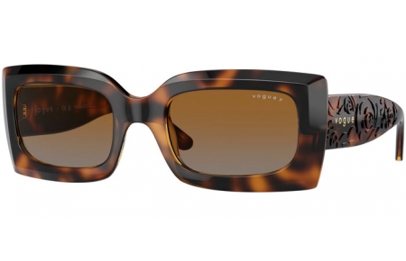 Sunglasses - Vogue eyewear - VO5526S - W656T5  DARK HAVANA // BROWN GRADIENT GREY POLARIZED