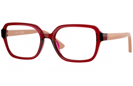 Gafas Junior - Vogue Eyewear Junior - VY2032 - 3066  TRANSPARENT DARK  RED
