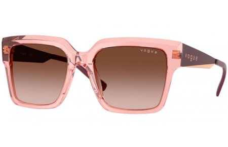 Gafas de Sol - Vogue eyewear - VO5553S - 286413  TRANSPARENT PINK // BROWN GRADIENT
