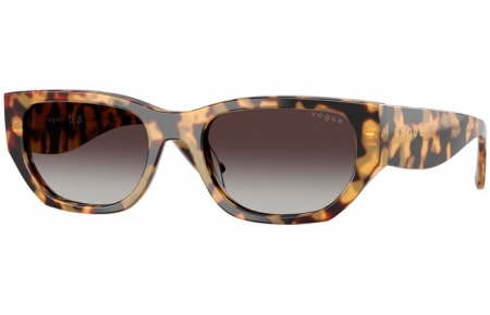 Sunglasses - Vogue eyewear - VO5586S - 26058G  YELLOW TORTOISE // GREY GRADIENT