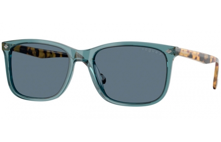 Gafas de Sol - Vogue eyewear - VO5618S - 32034Y  TRANSPARENT PETROLEUM // DARK BLUE POLARIZED