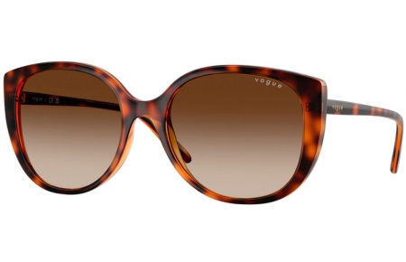 Lunettes de soleil - Vogue eyewear - VO5623S - W65613  DARK HAVANA // BROWN GRADIENT