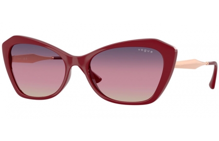 Lunettes de soleil - Vogue eyewear - VO5626S - 2875U6  CHERRY // BLUE GRADIENT VIOLET BROWN