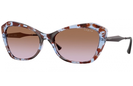 Sunglasses - Vogue eyewear - VO5626S - 320168  BLUE HAVANA // BROWN GRADIENT VIOLET