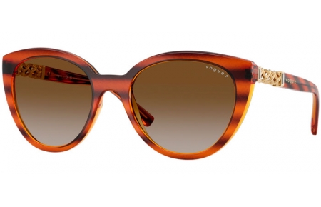 Gafas de Sol - Vogue eyewear - VO5634SB - 1508T5  HAVANA STRIPED // BROWN GRADIENT GREY POLARIZED