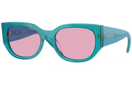 Gafas de Sol - Vogue eyewear - VO5641SU - 323576  TRANSPARENT PEARL GREEN // VIOLET