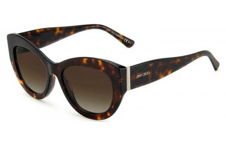 Gafas de Sol - Jimmy Choo - XENA/S - 086 (HA) DARK HAVANA // BROWN GRADIENT