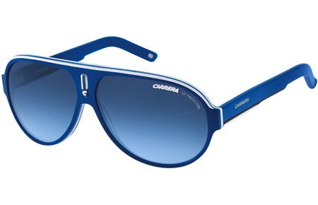 Gafas de Sol - Carrera - CARRERA 25 - WYV (Y5) BLUE WHITE BLACK // BLUE GRADIENT