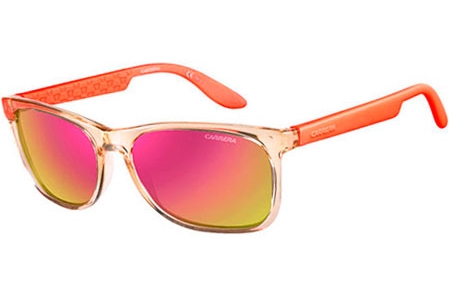 Gafas de Sol - Carrera - CARRERA 5005 - 8UH (E2) BEIG ORANGE // PINK VIOLET GOLD MIRROR