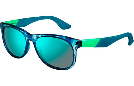 Sunglasses - Carrera - CARRERA 5010/S - 8HB (3U) CAMUFLAGE BLUE GREEN // KAKI MIRROR BLUE