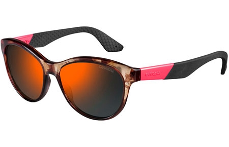 Lunettes de soleil - Carrera - CARRERA 5011/S - 8GS (CT) CAMUFLAGE BROWN ORANGE // COPPER MIRROR