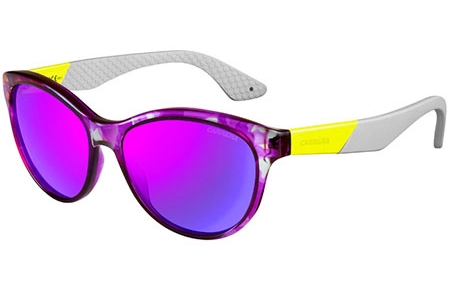 Gafas de Sol - Carrera - CARRERA 5011/S - 8GV (TE) CAMUFLAGE VIOLET GREY YELLOW // MULTILAYER VIOLET