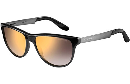 Lunettes de soleil - Carrera - CARRERA 5015/S - 8QB (VD) BLACK MATTE RUTHENIUM BLACK // GREY GRADIENT MIRROR GOLD