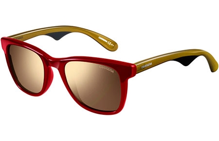 Gafas de Sol - Carrera - CARRERA 6000L/N - 2VB (VP) RED GREEN BLACK // GOLD MIRROR