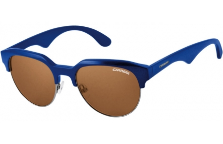 Lunettes de soleil - Carrera - CARRERA 6001 - W32 (N0) BLUE DARK RUTHENIUM BLUE // AMBER