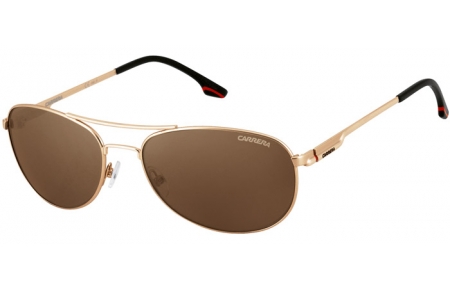 Gafas de Sol - Carrera - CARRERA 64 - 83O (SP) GOLD SHINY METAL // BRONZE POLARIZED