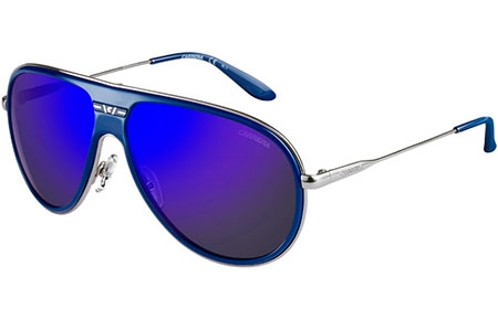 Gafas de Sol - Carrera - CARRERA 87/S - 8ET (XT) BLUE RUTHENIUM // BLUE SKY MIRROR