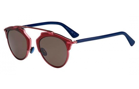 Sunglasses - Dior - DIORSOREAL - NSZ (L3) BURGUNDY PINK // BROWN GREY