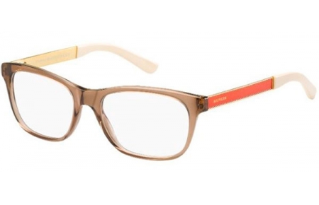 Lunettes de vue - Tommy Hilfiger - TH 1321 - 0GZ BROWN PEACH