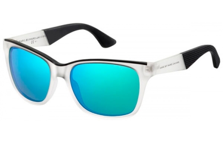 Sunglasses - Marc by Marc Jacobs - MMJ 429/S - KT4 (Z9) CRYSTAL RUBBER BLACK // GREEN MULTILAYER