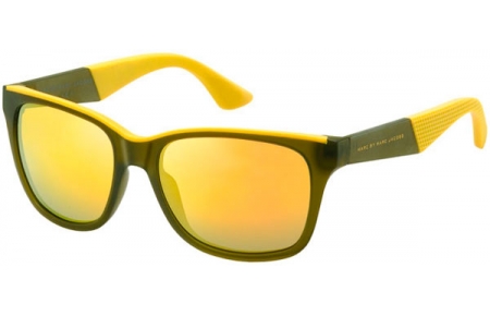 Gafas de Sol - Marc by Marc Jacobs - MMJ 429/S - KTW (SQ) KHAKI YELLOW // GOLD MULTILAYER