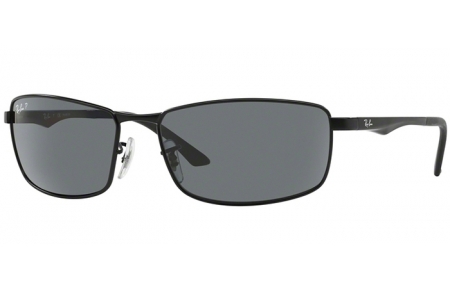 Gafas de Sol - Ray-Ban® - Ray-Ban® RB3498 - 006/81 MATTE BLACK // GREY POLARIZED