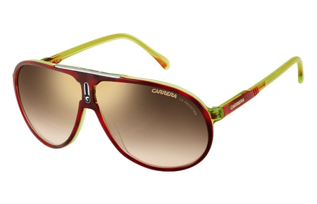 Gafas de Sol - Carrera - CHAMPION/AC - Z20 (QH) HAVANA GREEN // BROWN MIRROR GOLD