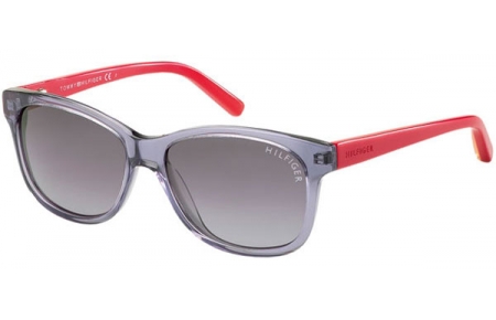 Lunettes Junior - Tommy Hilfiger Junior - TH 1073/S - W2O (EU) GREY RED // GREY GRADIENT