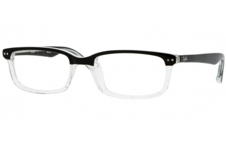 Lunettes Junior - Ray-Ban® Junior Collection - RY1525 - 3569 BLACK FADED TRANSPARENT GLITTER