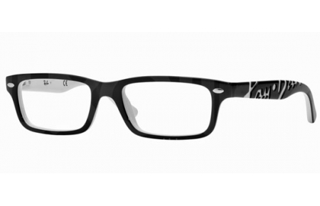 Frames Junior - Ray-Ban® Junior Collection - RY1535 - 3579 TOP BLACK ON WHITE