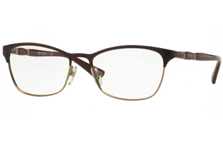 Lunettes de vue - Vogue eyewear - VO3987B - 986 TOP BORDEAUX PALE GOLD