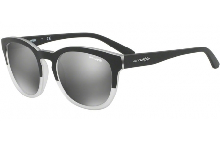 Gafas de Sol - Arnette - AN4230 CUT BACK - 24206G MATTE BLACK MATTE CRYSTAL // GREY MIRROR SILVER