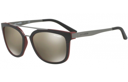 Gafas de Sol - Arnette - AN4232 JUNCTURE - 24295A BRUSH MATTE BORDEAUX MATTE BORDEAUX // LIGHT BROWN MIRROR DARK GOLD